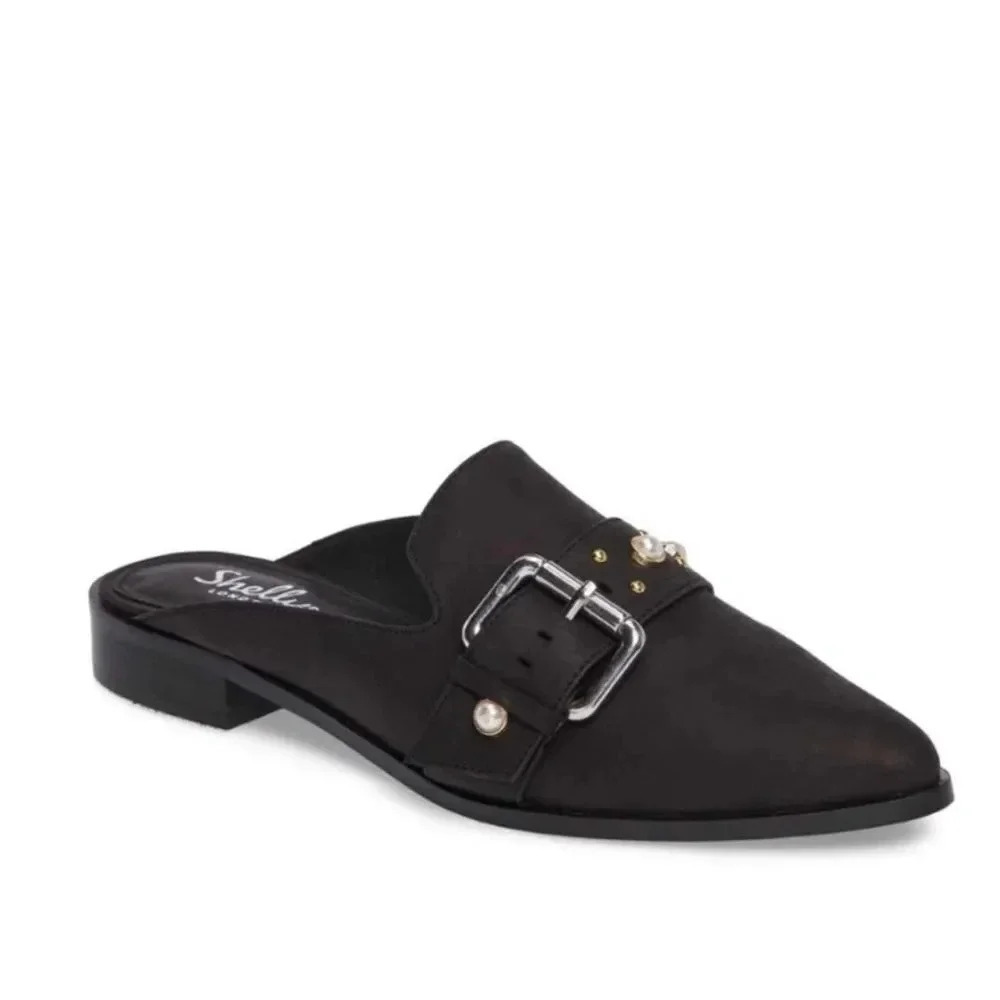 Shellys London Fatara Leather Mules